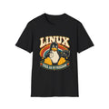 Linux | Free As In Freedom | Penguin Retro Tech Tee