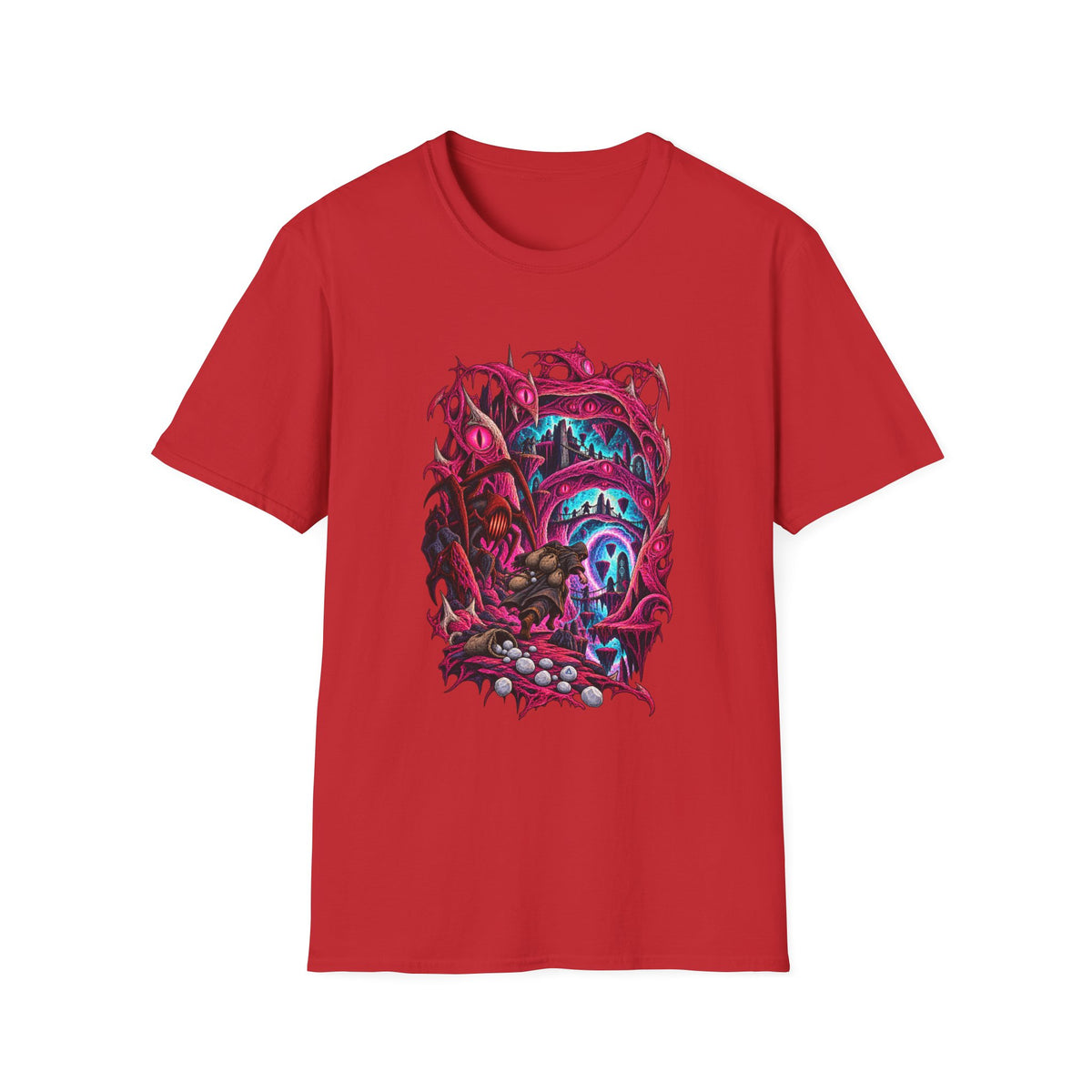 Abyssal Runecrafting | OSRS | Runescape | Psychedelic Portal Graphic T-Shirt