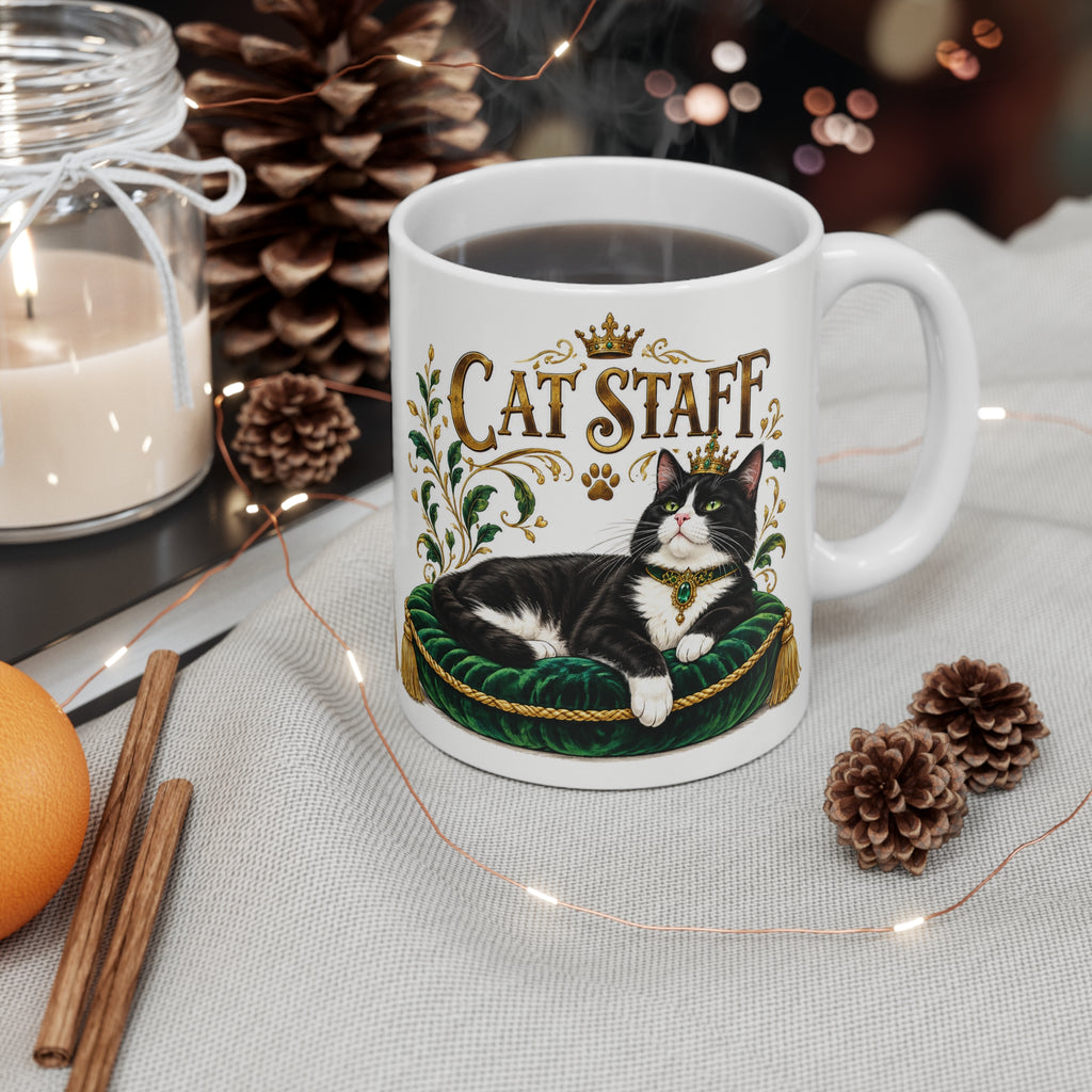 Cat Stuff | Funny Cat Lover Coffee Cup Gift (11oz)