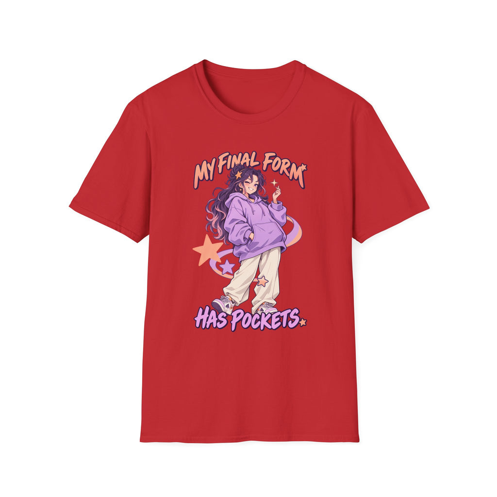 My Final Form Has Pockets | Cute Anime Girl Graphic Tee