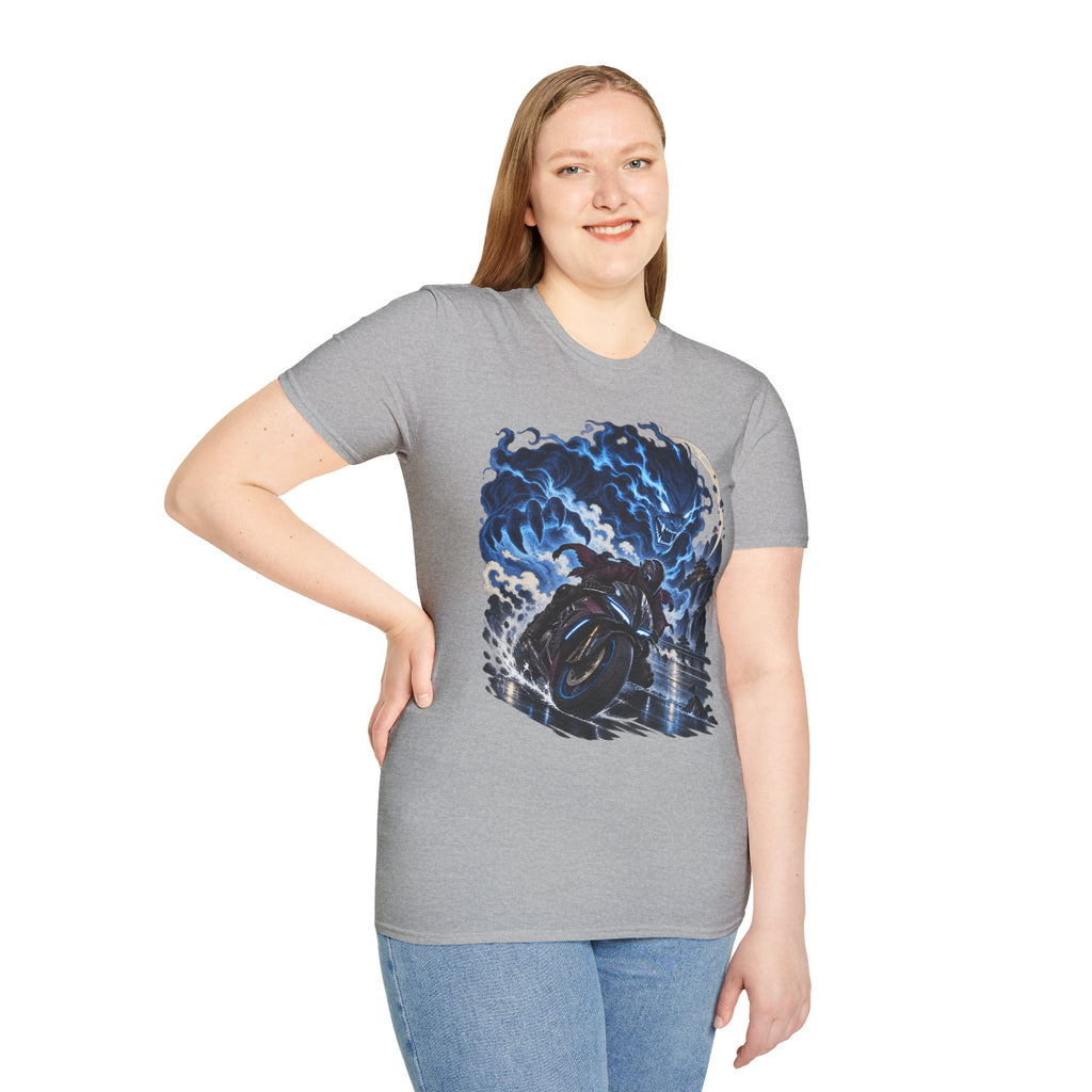 Demon of the Storm | Night Rider | Japanese Urban Motorcycle Tee
