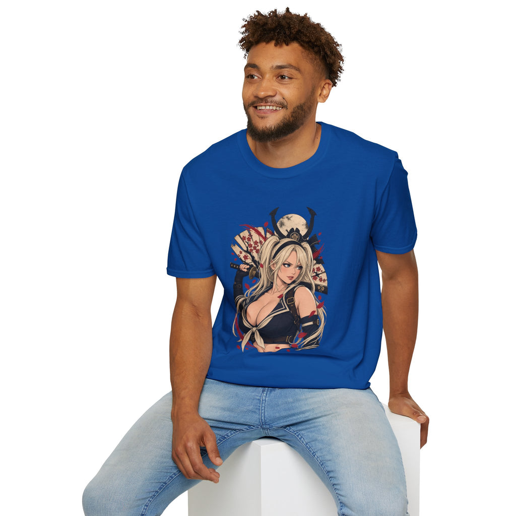 Babydoll | Samurai Anime Sexy Pin Up Girl Graphic T-Shirt