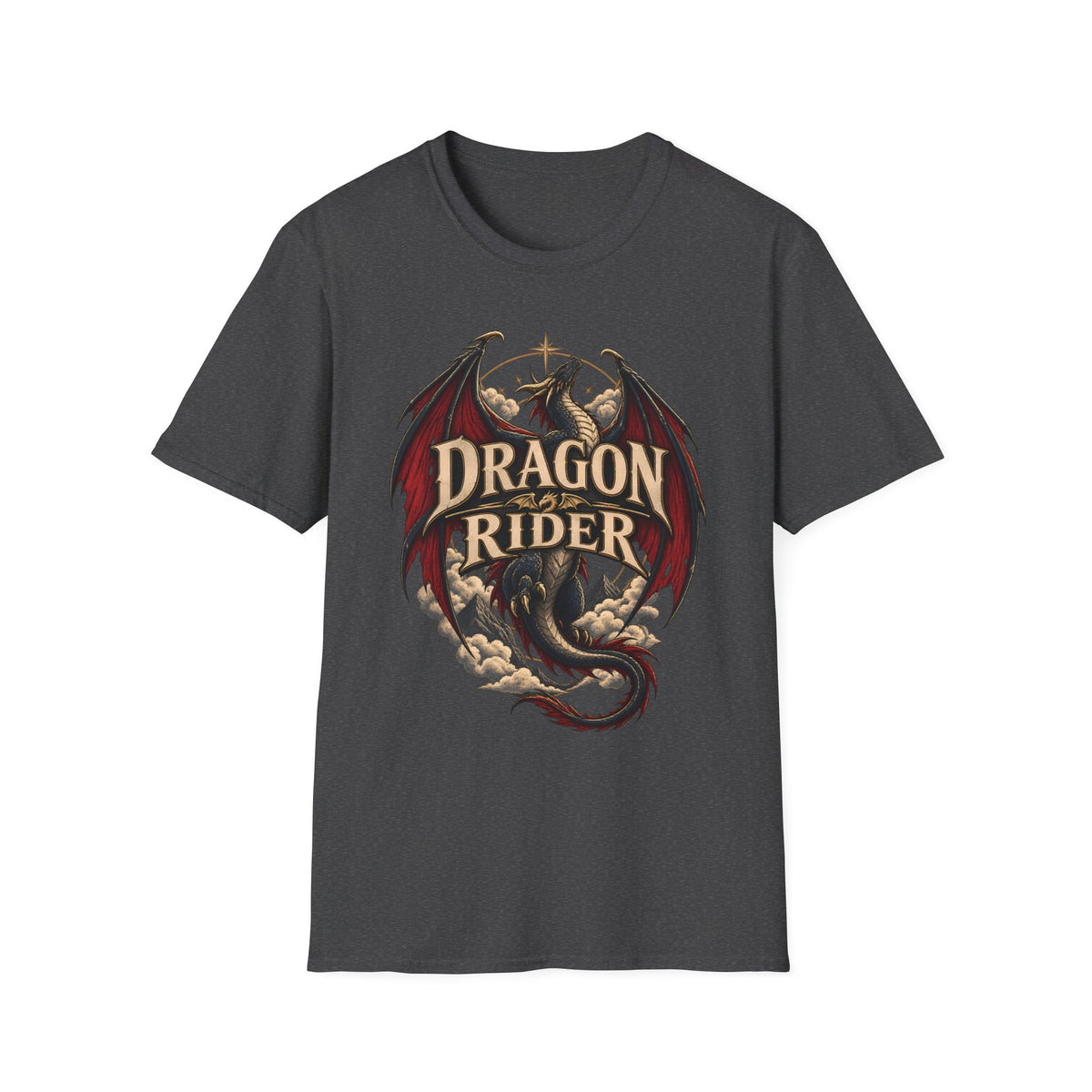 Dragon Rider | Fourth Wing Fantasy Book Inspired Dragon T-Shirt