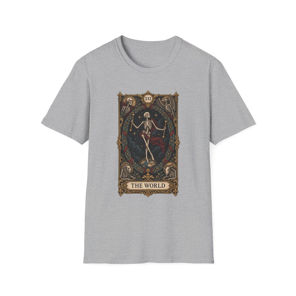 The World | Tarot | Skeleton Tee