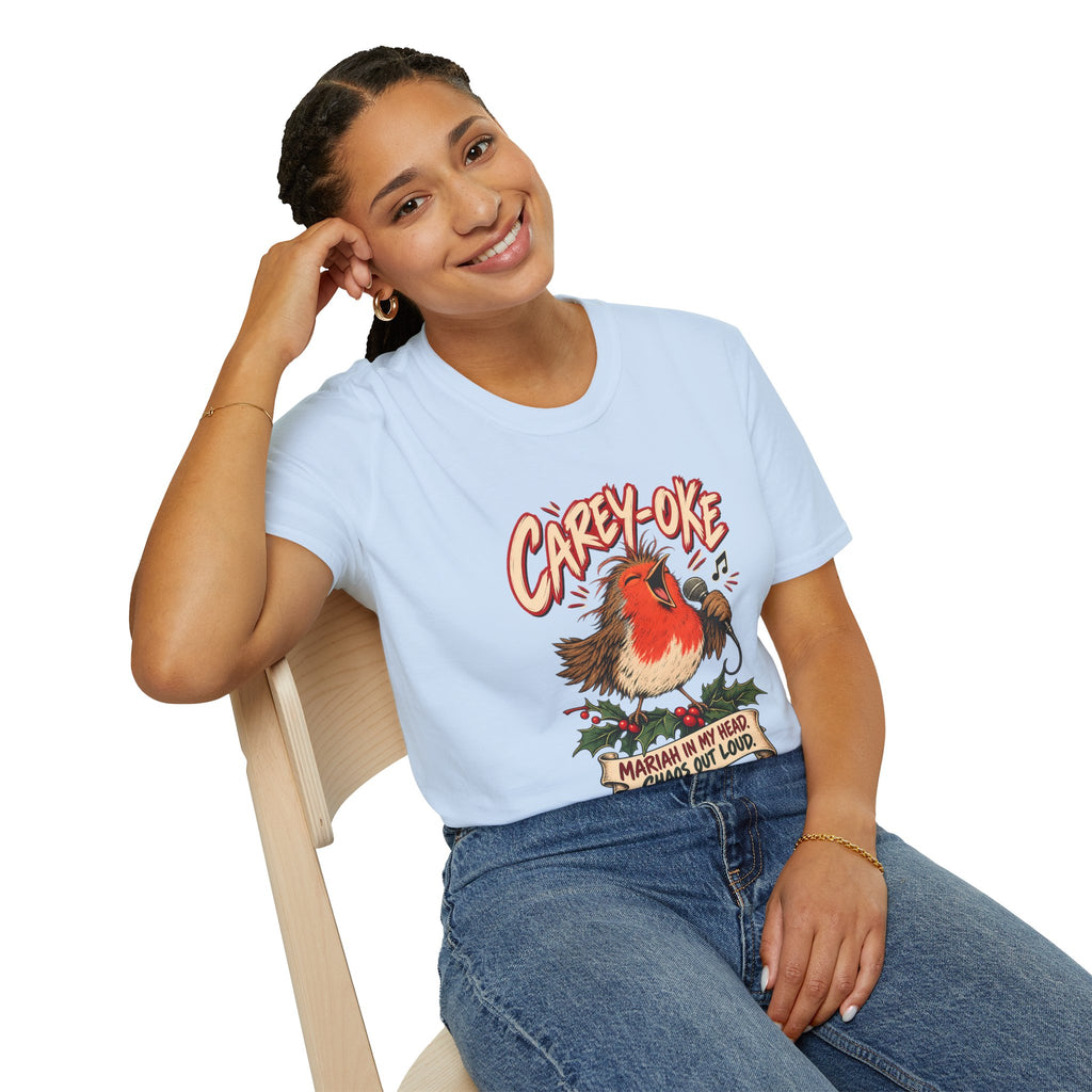 Robin 'Carey-oke' T-Shirt | Mariah in My Head Funny Holiday Tee