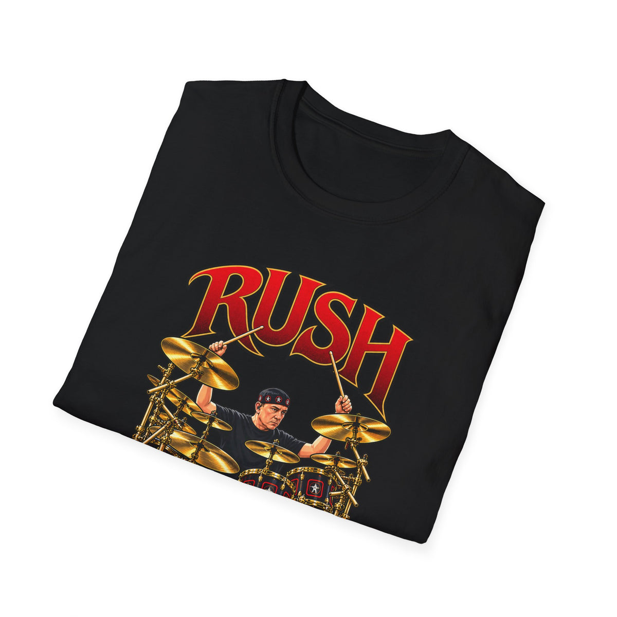 Rush | Neil Peart Drum Solo | Prog Rock Drummer Graphic T-Shirt
