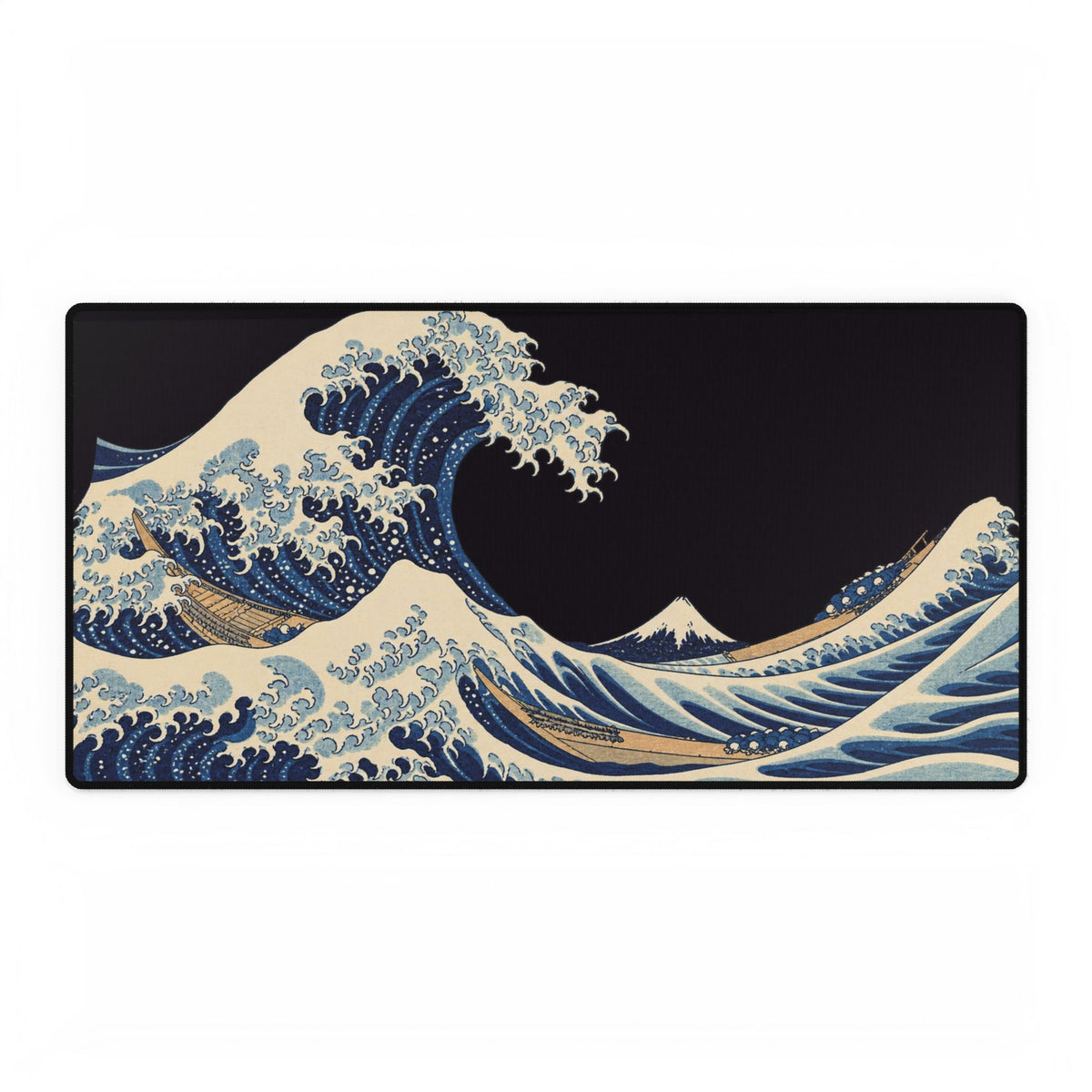 Mouse Mat | The Great Wave off Kanagawa | Classic Japanese Wave Art Desk Pad