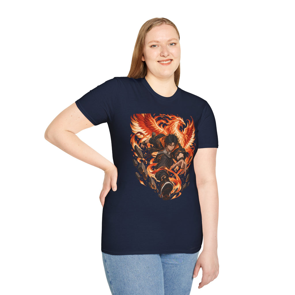 The Phoenix Warrior | Japanese Style | Anime Ninja T Shirt