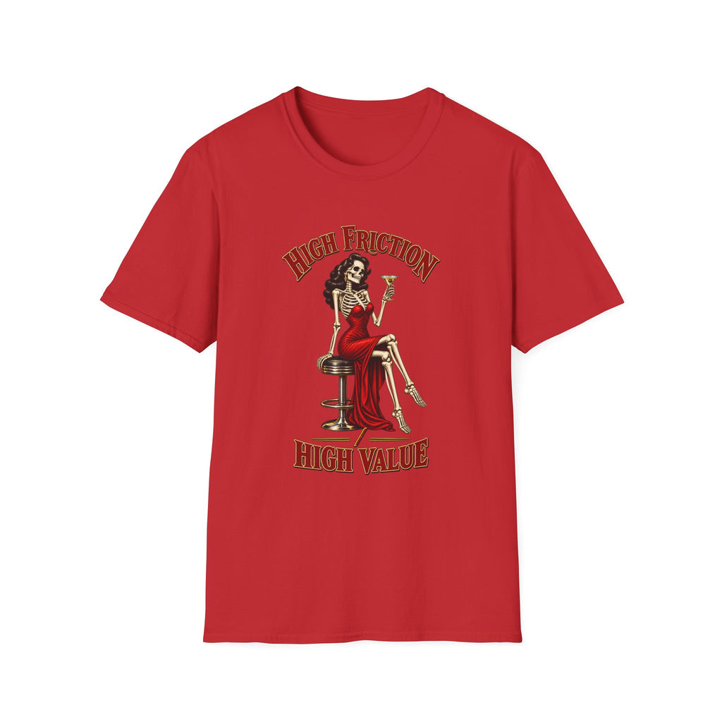 High Friction High Value | Pinup Skeleton Graphic Tee