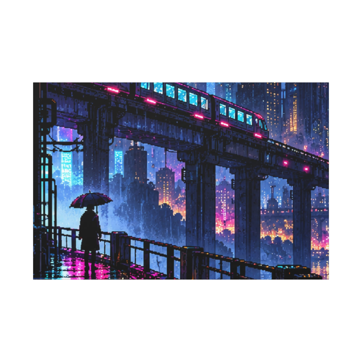 Stretched Matte Canvas Print — 1.25" Depth (Custom Design)
