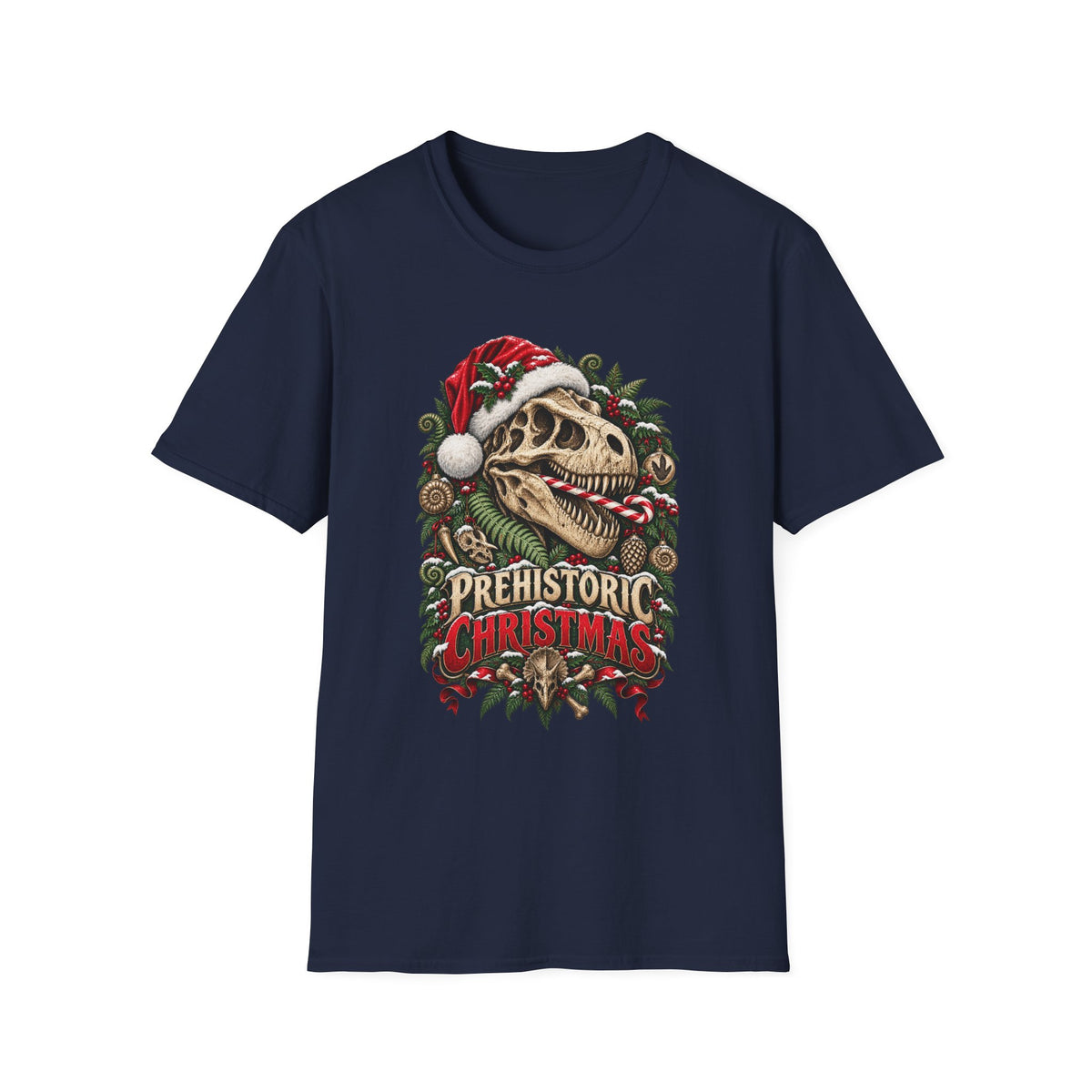 Prehistoric Christmas | Dinosaur Christmas Shirt