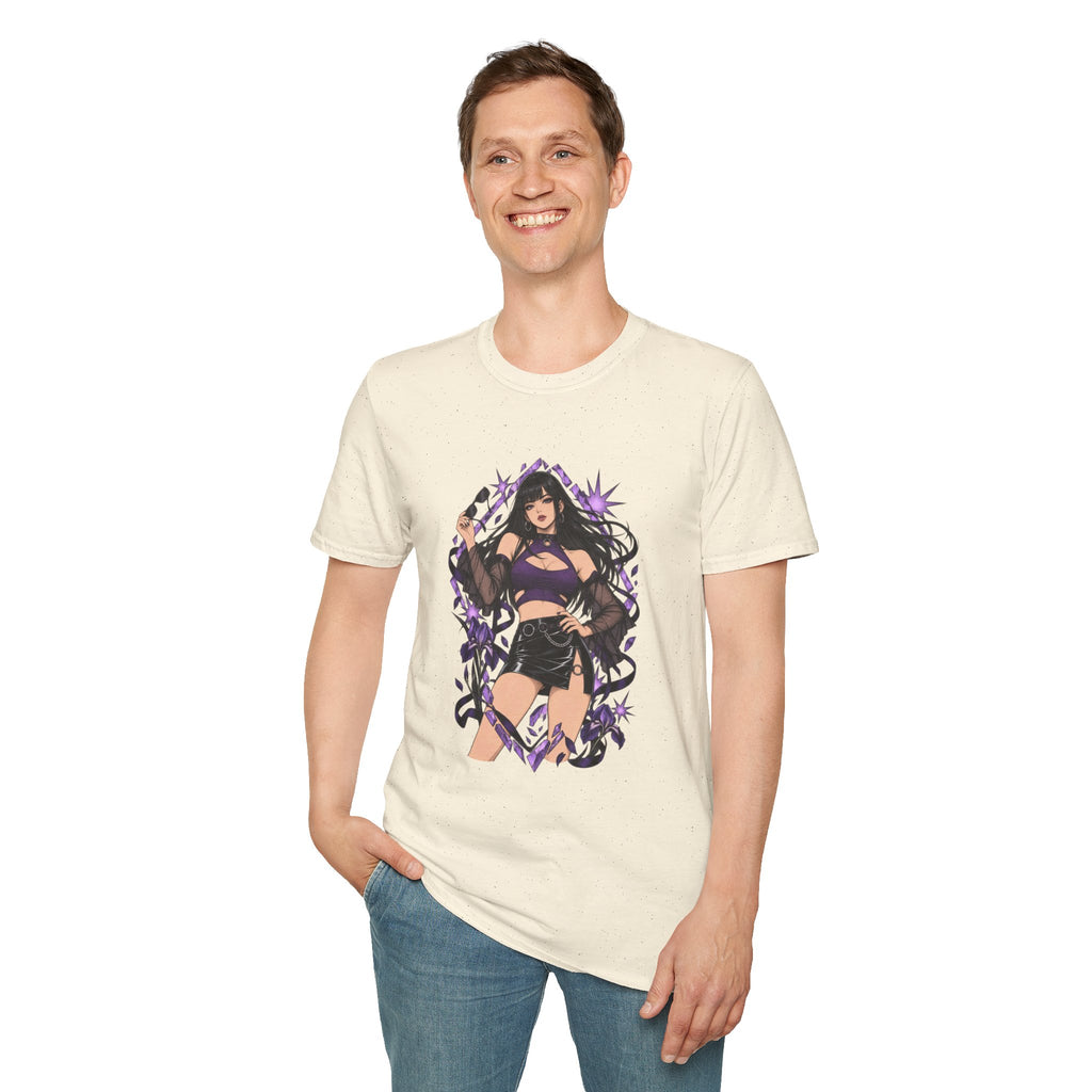 Violet | Japanese Anime Style Sexy Pin Up Girl Shirt