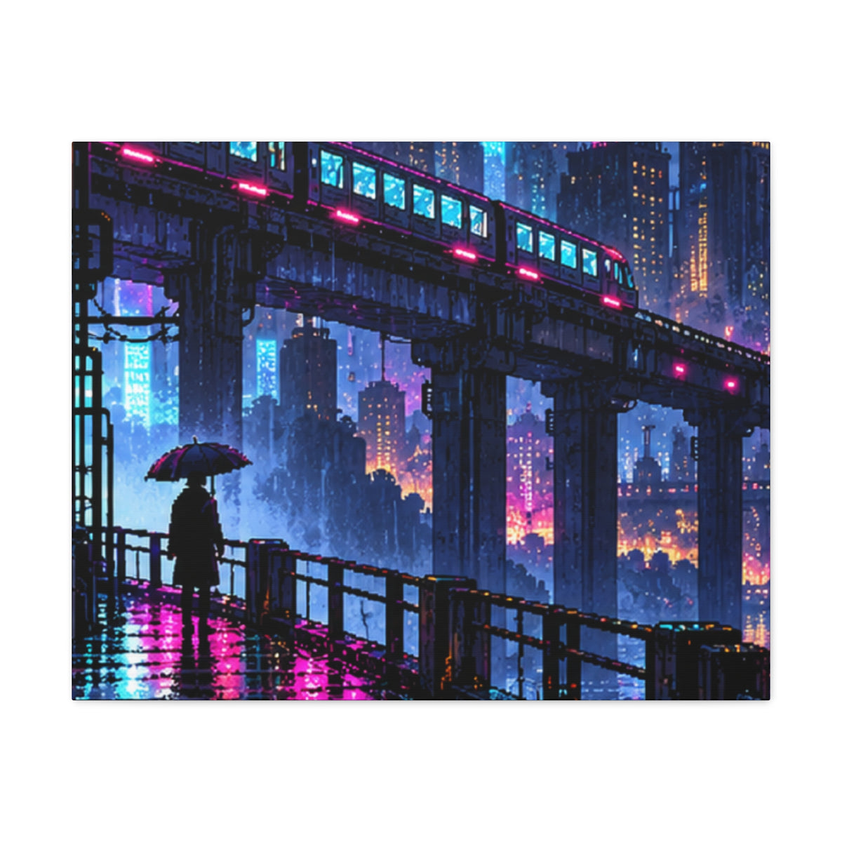 Stretched Matte Canvas Print — 1.25" Depth (Custom Design)