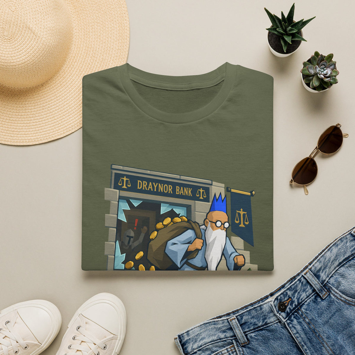 Retirement Plan Wise Old Man OSRS / Runescape T-Shirt