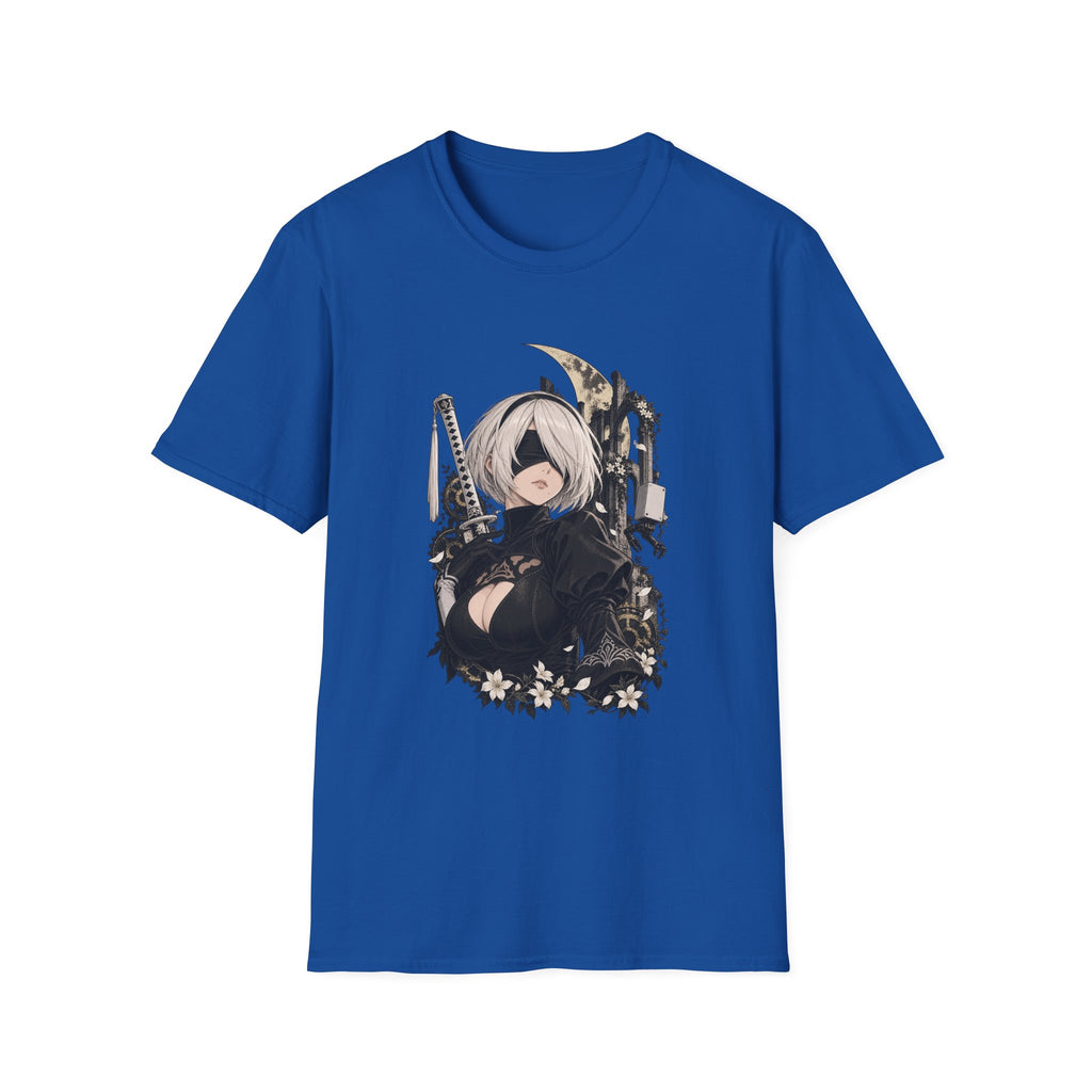 2B | Nier Automata | Anime Character Gothic T-Shirt