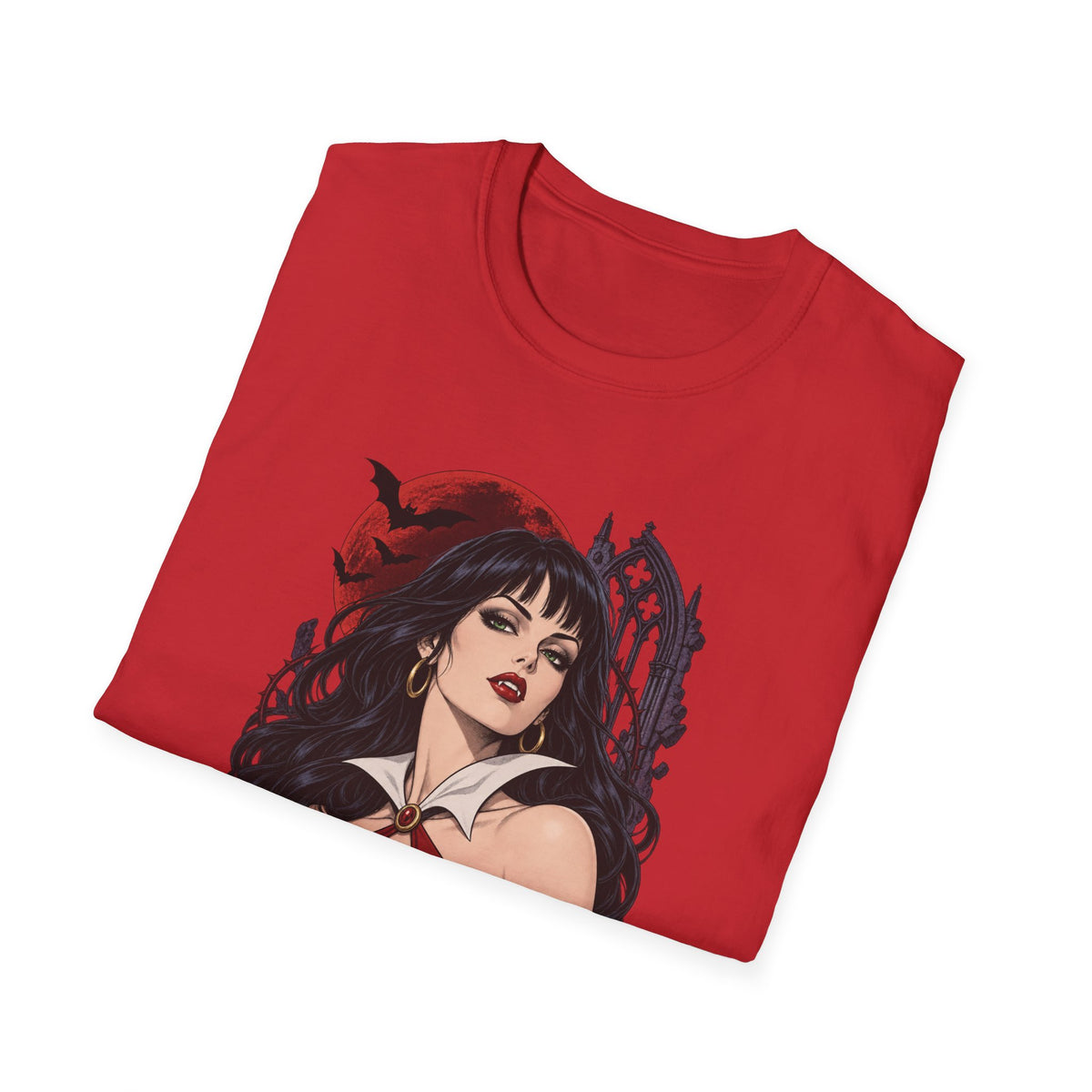 Vampirella | Sexy Halloween Vampire Pin Up Girl Sorceress Graphic T-Shirt