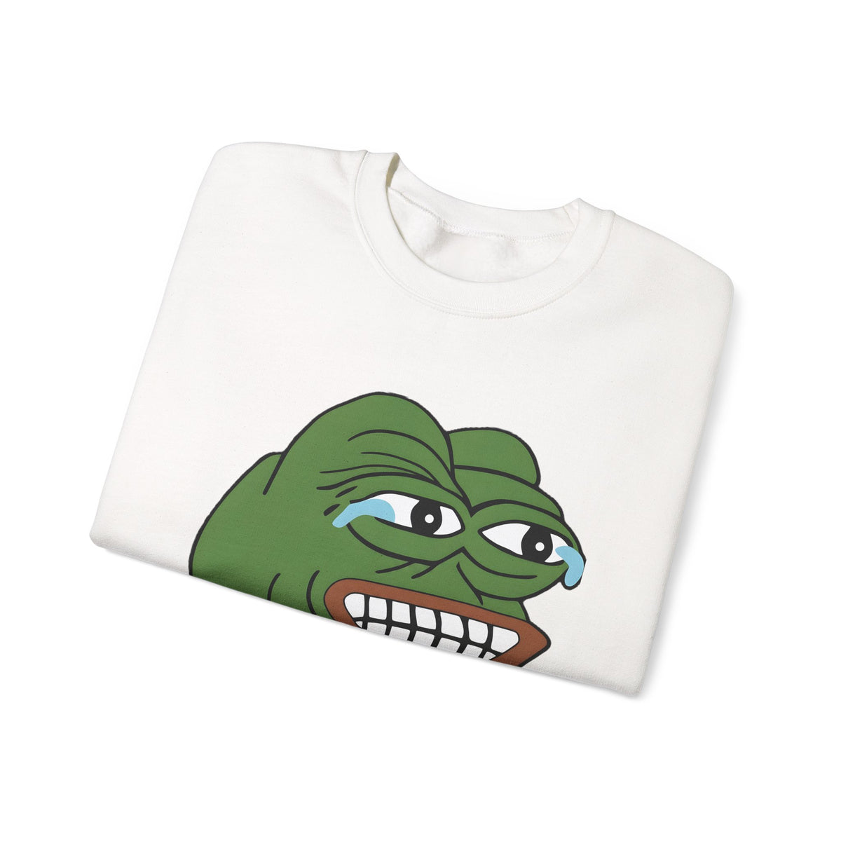 Pepe Frog Laughing Crewneck Sweatshirt
