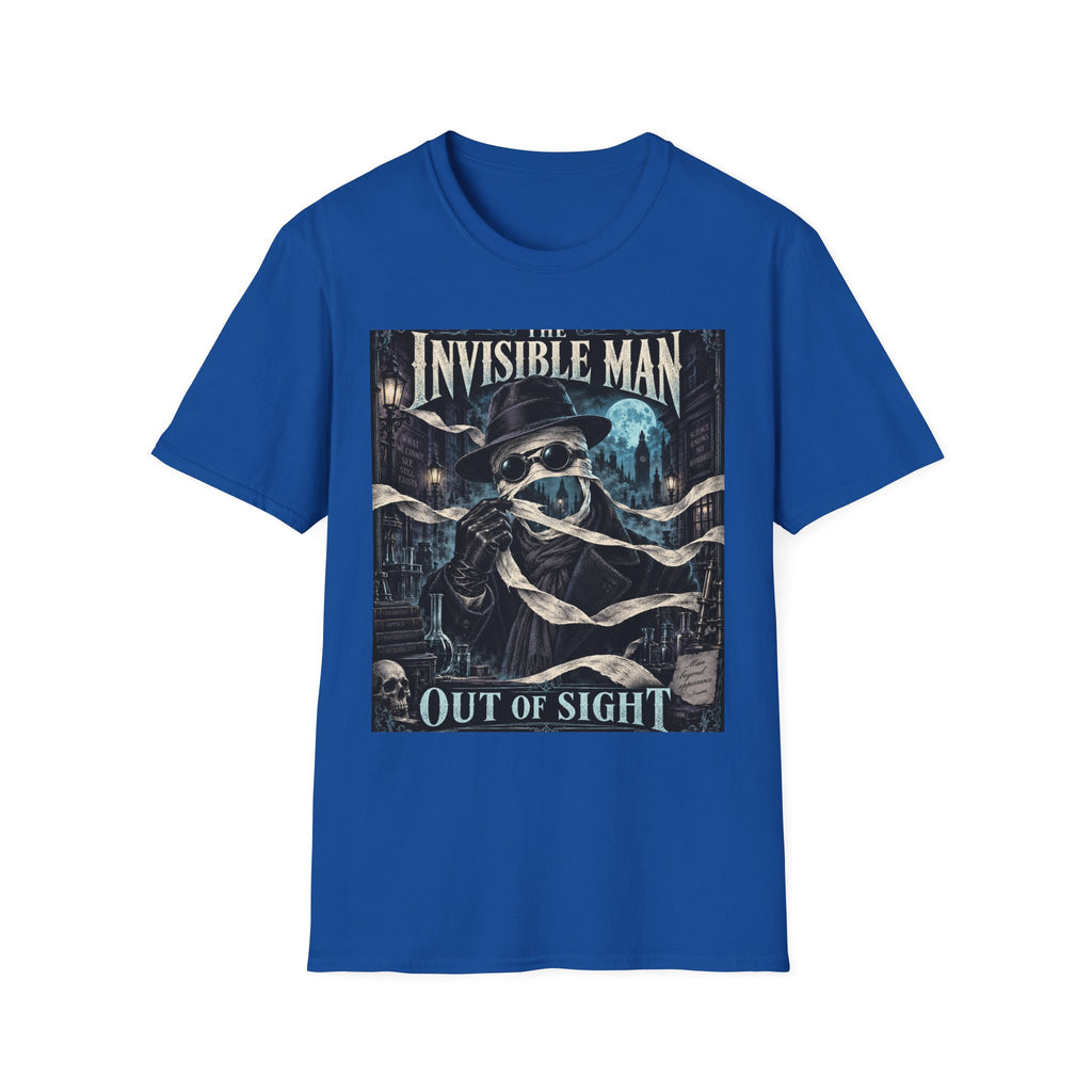 Invisible Man Graphic T-Shirt — Vintage Horror Novel Design