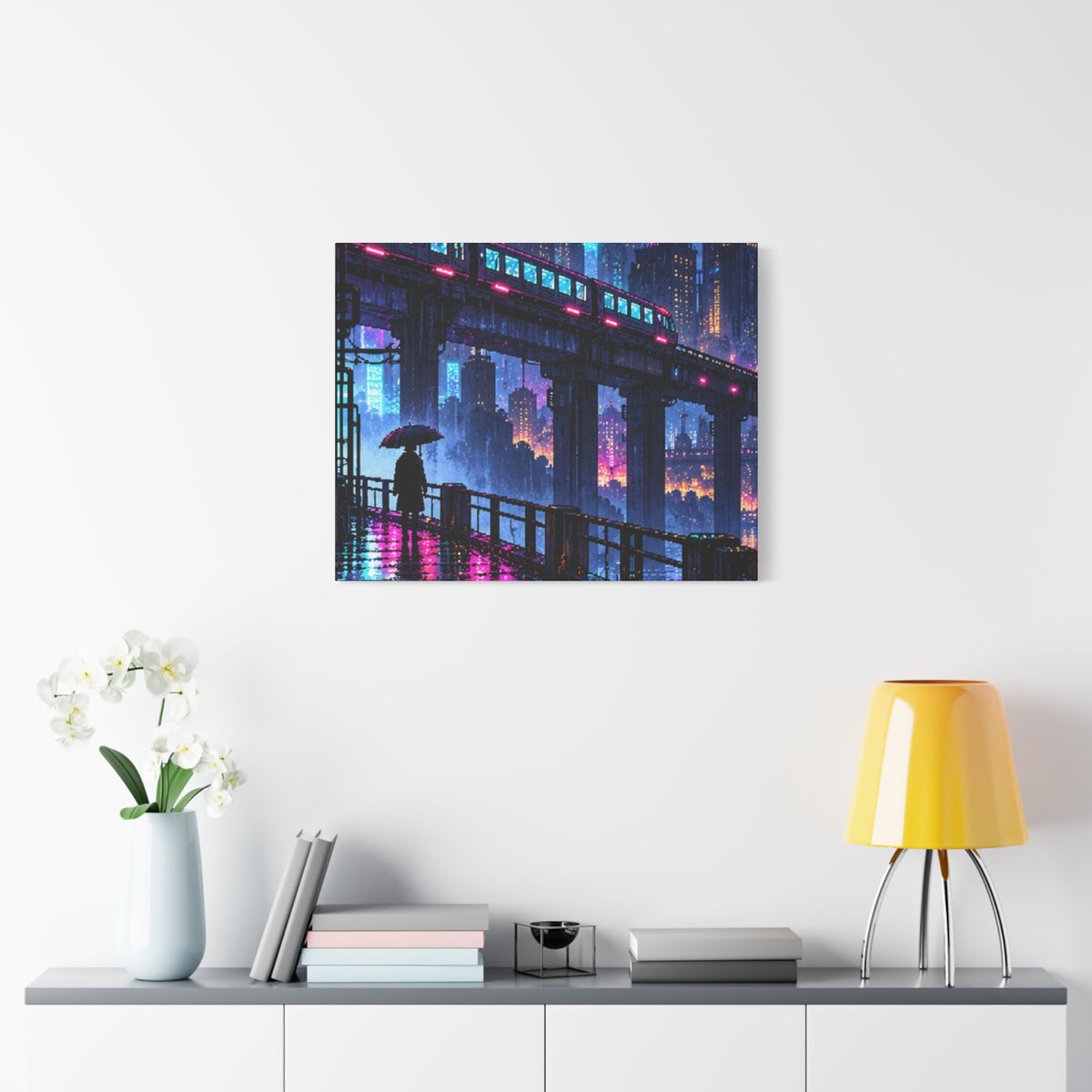 Stretched Matte Canvas Print — 1.25" Depth (Custom Design)