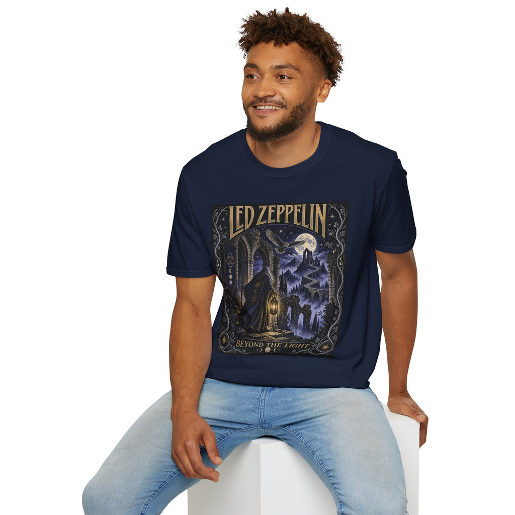 Led Zeppelin 'Beyond the Light' Concert Tee — Vintage Moonlight Rock T-Shirt