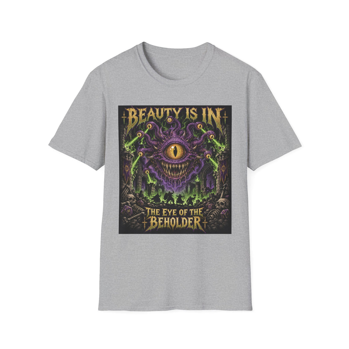 Beauty Is In Tee — Eye of the Beholder Fantasy Graphic T-Shirt