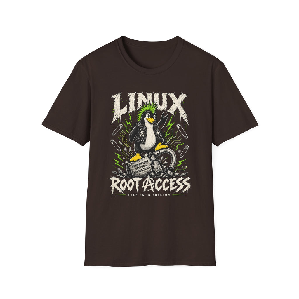 Linux | Root Access | Penguin Hacker | Graphic Tee