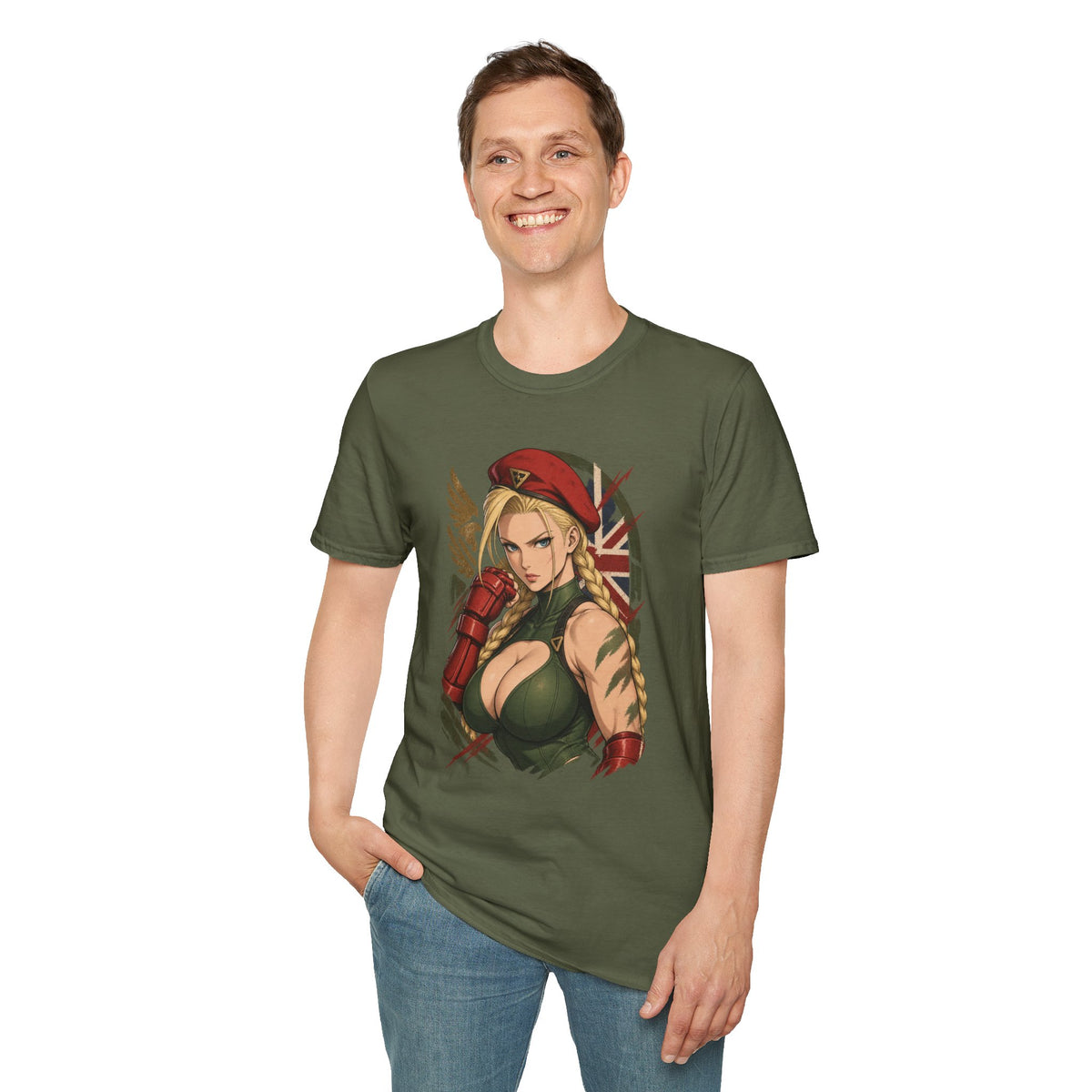 Cammy | Street fighter Sexy  Pin Up Style Graphic T Shirt