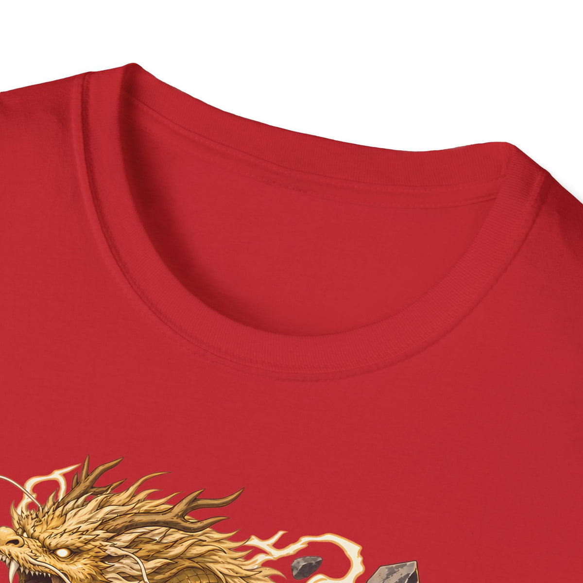 Golden Dragon | Ninja Dragon Kick | Martial Arts Warrior T Shirt