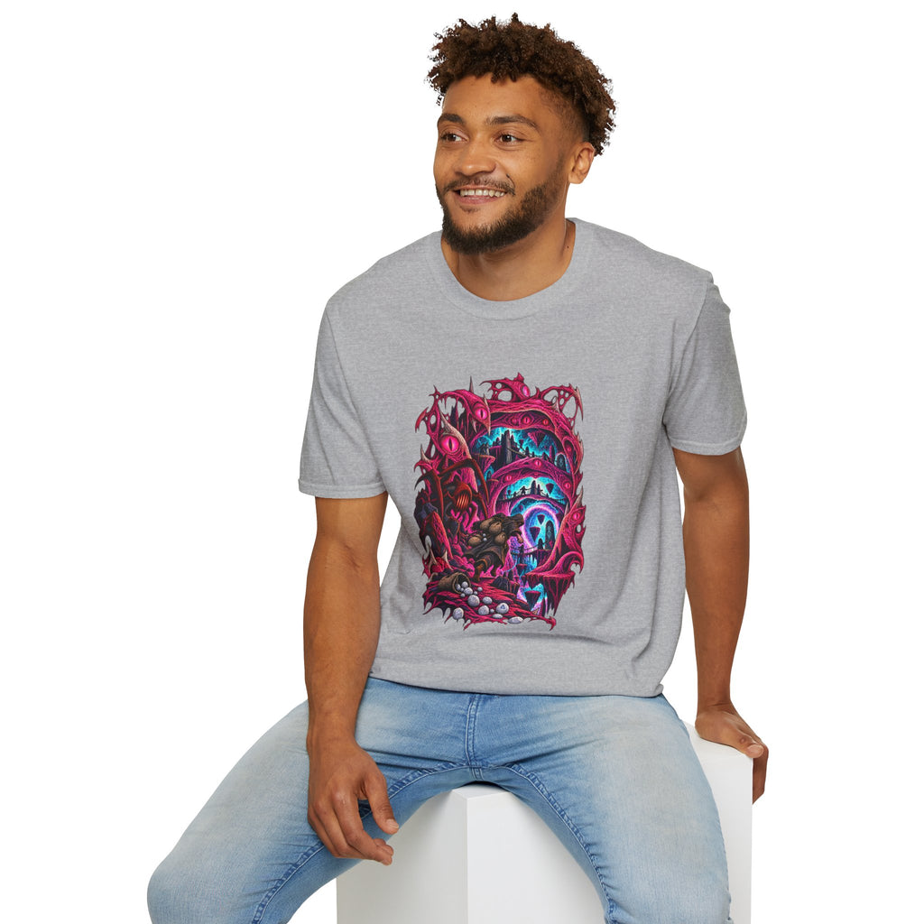 Abyssal Runecrafting | OSRS | Runescape | Psychedelic Portal Graphic T-Shirt