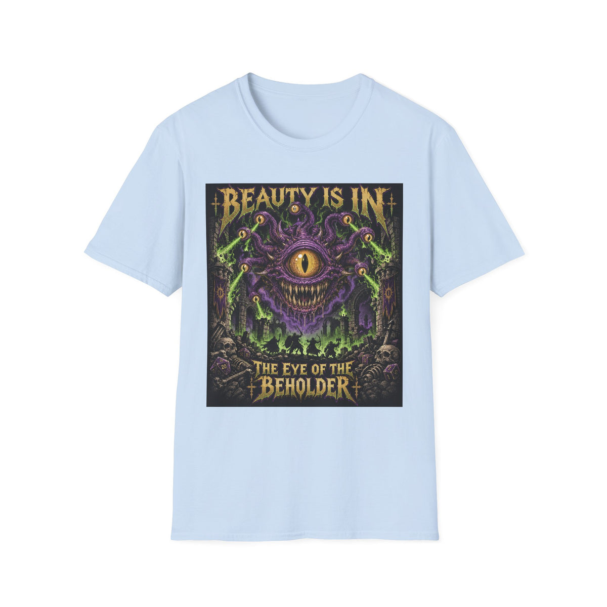 Beauty Is In Tee — Eye of the Beholder Fantasy Graphic T-Shirt