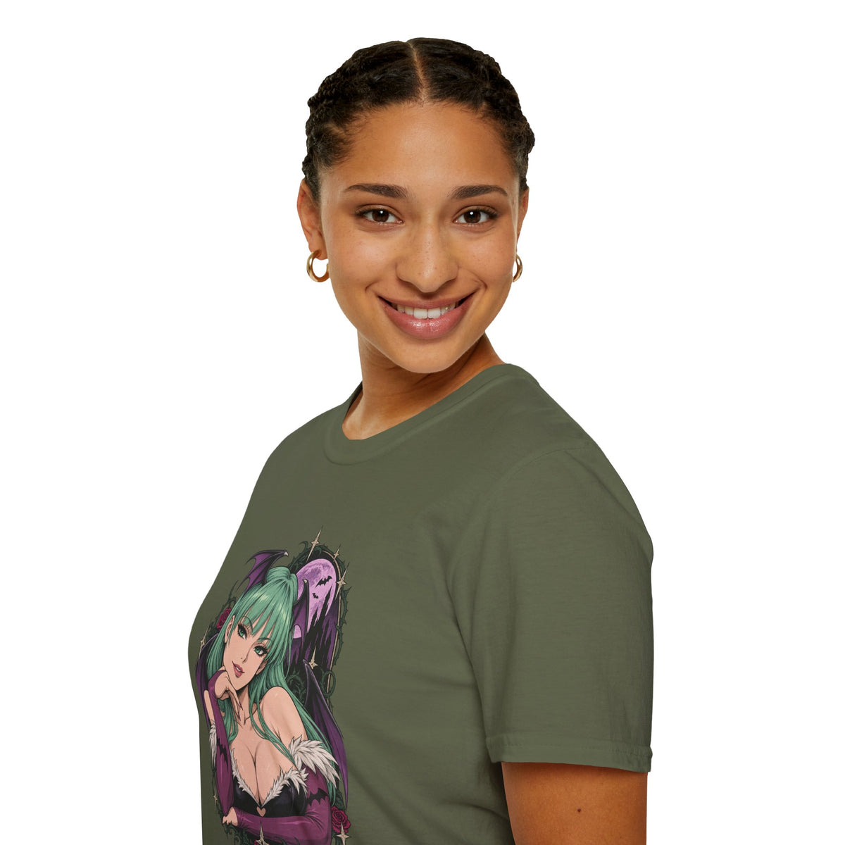 Morrigan | Sexy Pin Up Girl | Succubus Anime T-Shirt