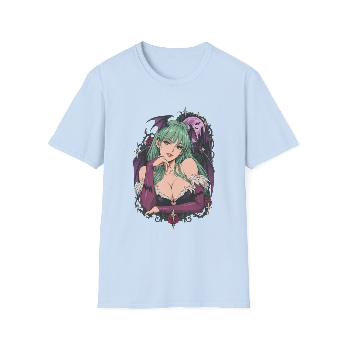 Morrigan | Sexy Pin Up Girl | Succubus Anime T-Shirt