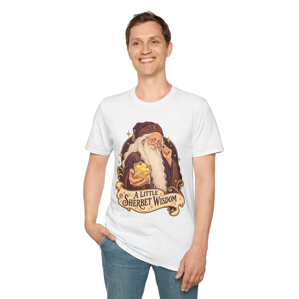 Dumbledore | Sherbet Lemon? | Harry Potter Illustration T‑Shirt
