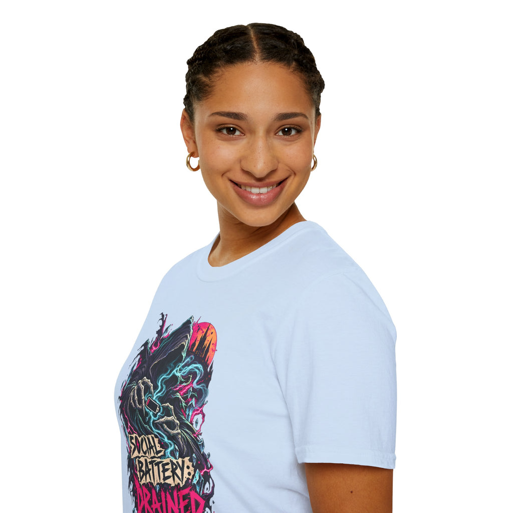 Socially Drained | Dementor | Harry Potter Graphic Tee