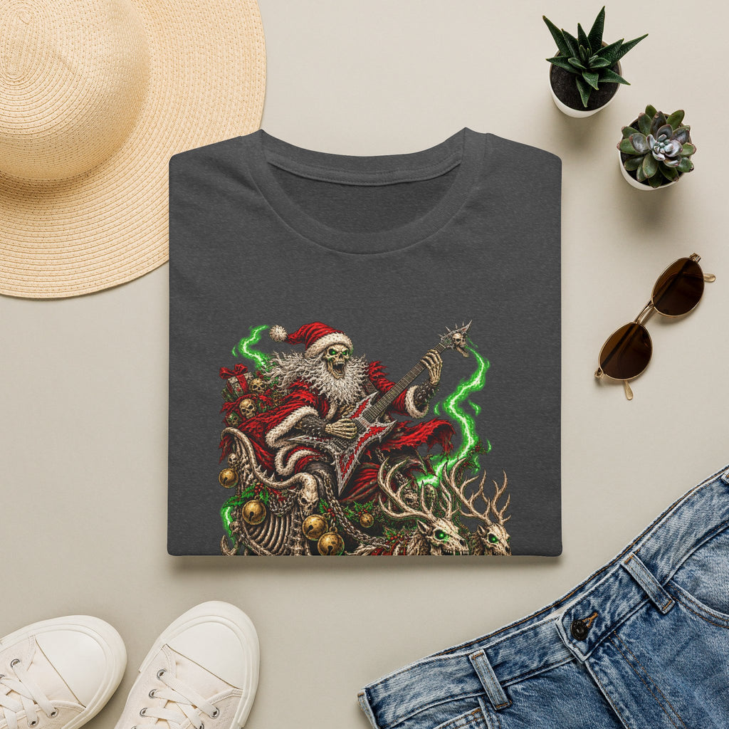 Slay Bells | Santa Clauses Horror Christmas T-Shirt