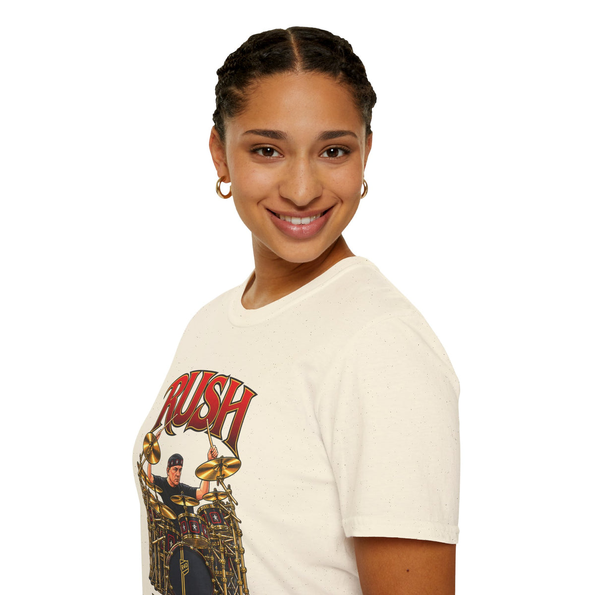 Rush | Neil Peart Drum Solo | Prog Rock Drummer Graphic T-Shirt