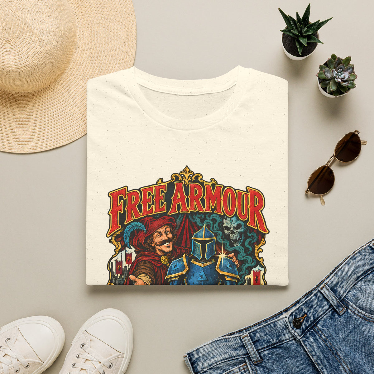 Free Armour Trimming OSRS / Runescape Joke T-Shirt