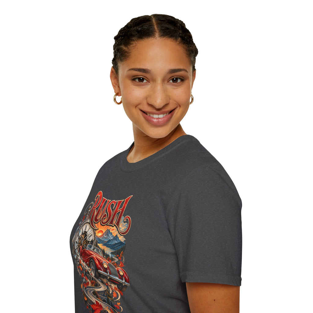 Rush | Prog Band | Red Barchetta | Graphic T-Shirt
