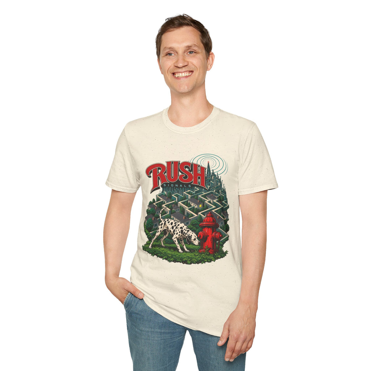 Rush | Signals | Prog Band Band Dalmatian T‑Shirt