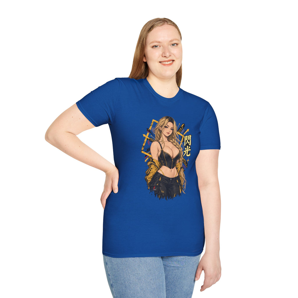 Sunny | Sexy Pin Up Golden Samurai Hot Girl T-Shirt