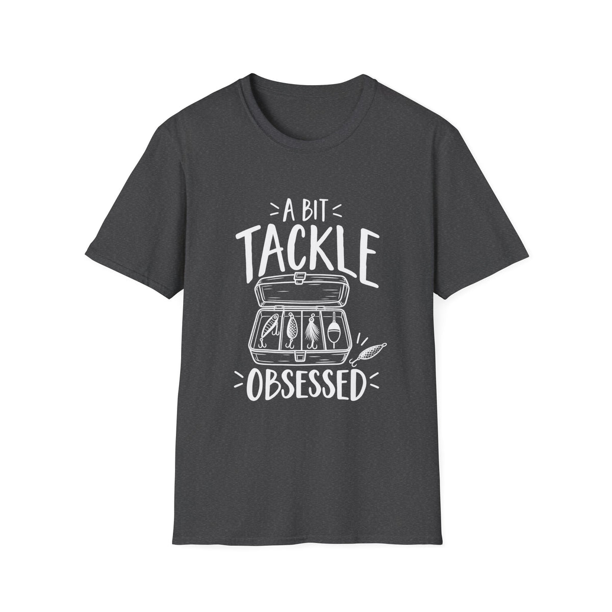 Fishing Gift | A Bit Tackle Obsessed | Graphic Tee