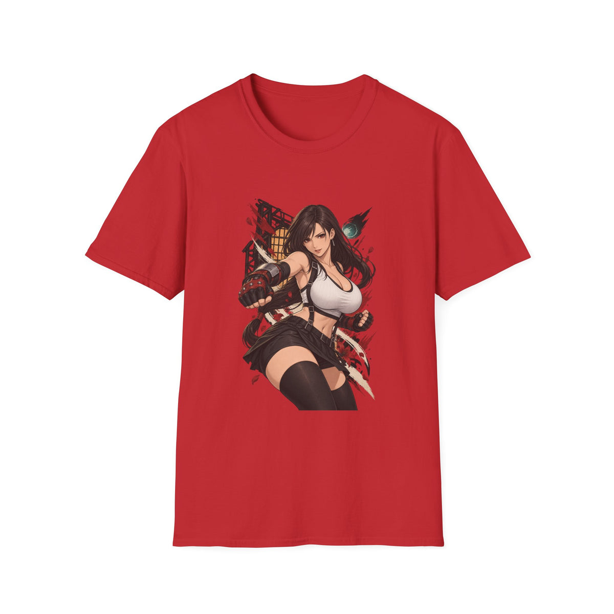 Tifa Lockhart | Final Fantasy Tifa Lockhart Fan Pin Up Graphic Shirt