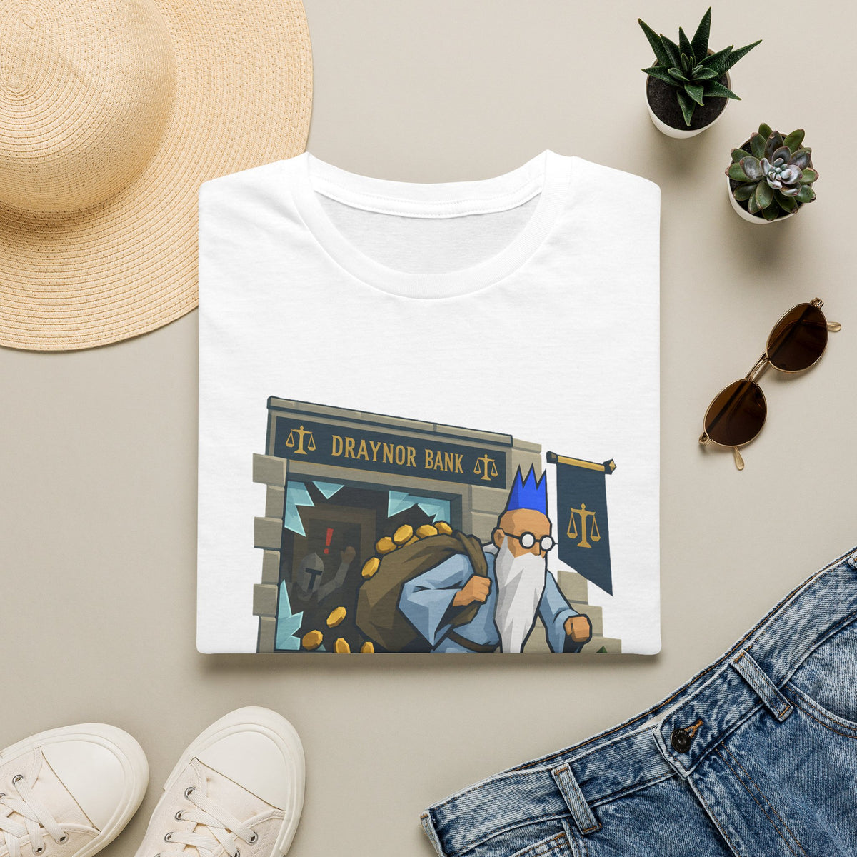 Retirement Plan Wise Old Man OSRS / Runescape T-Shirt