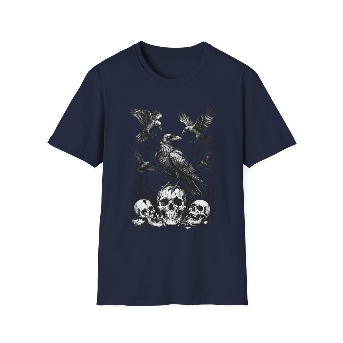 Murder of Crows - Gothic / Dark Fantasy Crow T-Shirt