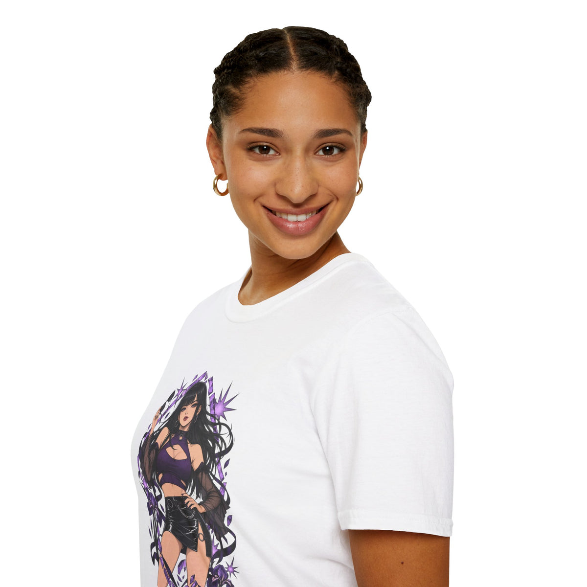 Violet | Japanese Anime Style Sexy Pin Up Girl Shirt