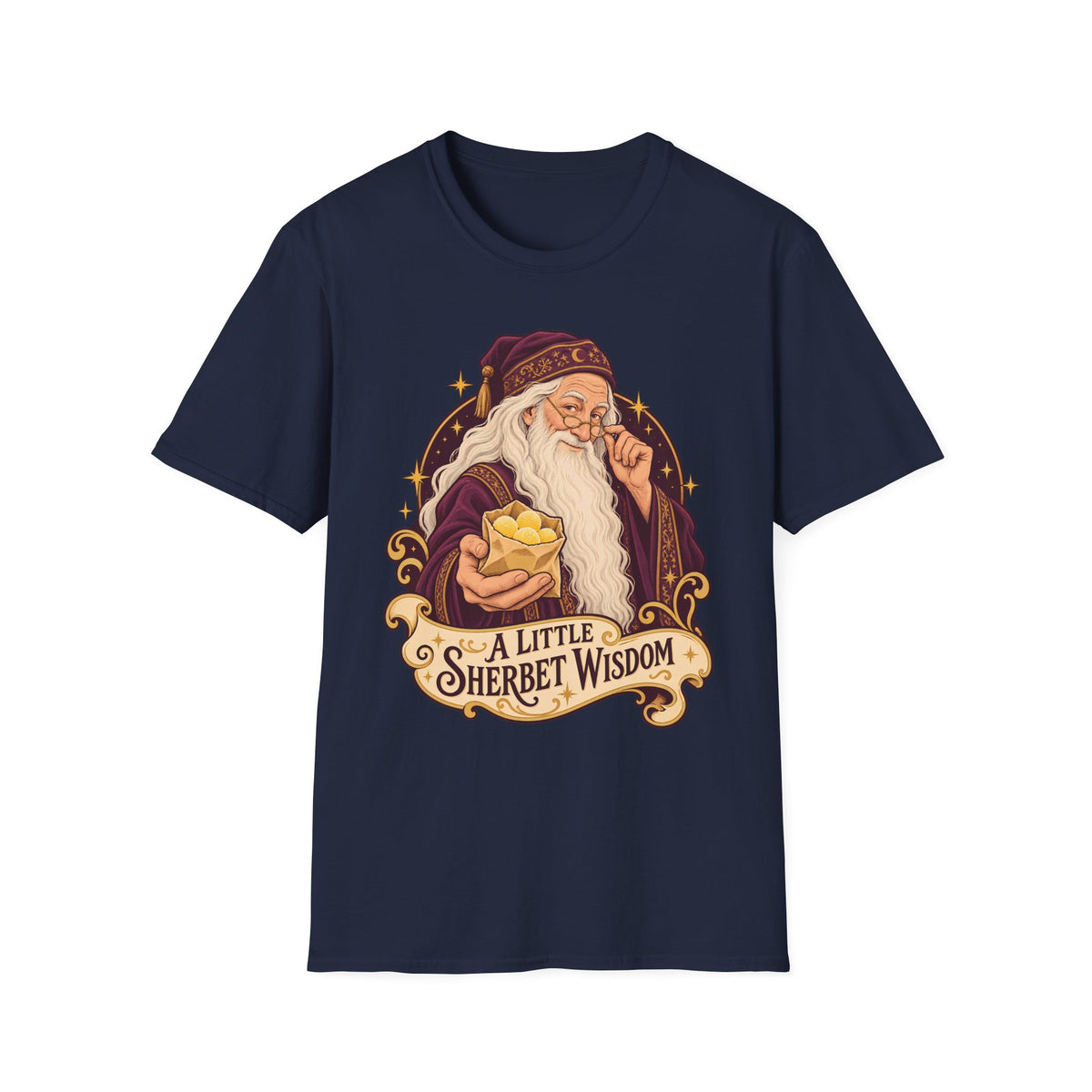 Dumbledore | Sherbet Lemon? | Harry Potter Illustration T‑Shirt