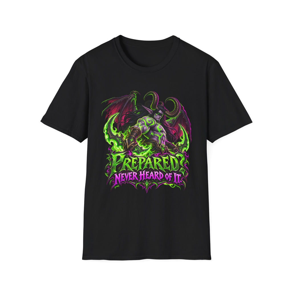 World of Warcraft | WoW | Illidan Demon Hunter Design | Prepared? Never Heard of It.