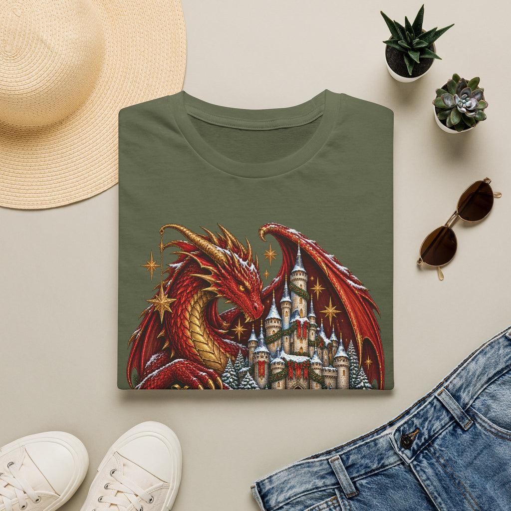 All I Want For Christmas | Dragon Castle T-Shirt