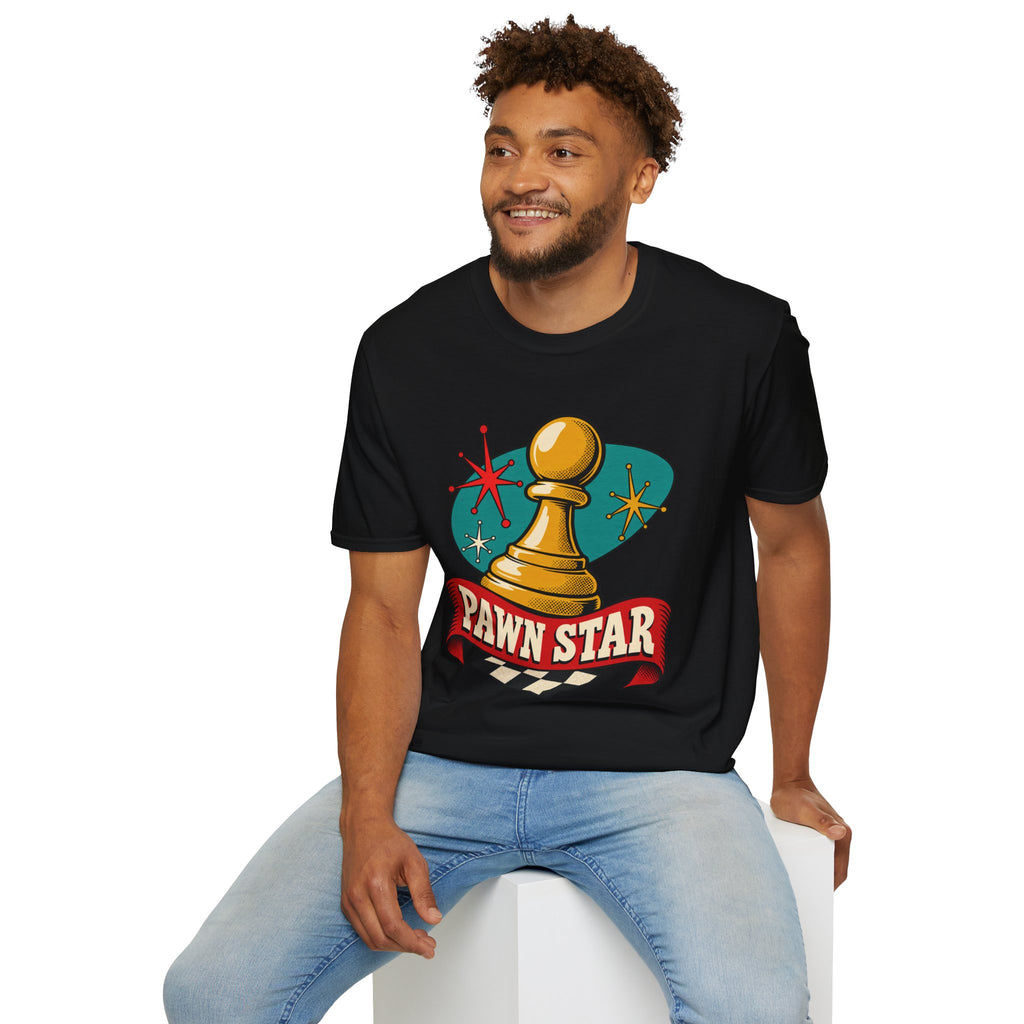 Pawn Star Chess | Retro Pawn Star | Graphic Tee