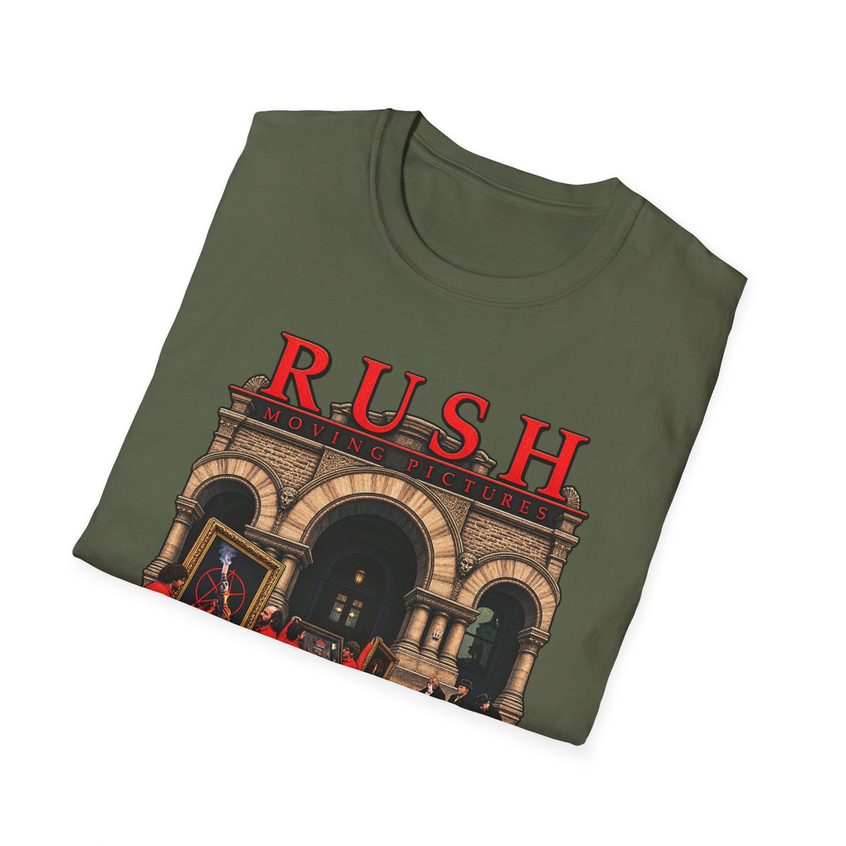 Rush | Moving Pictures | Prog Band Album Art T-Shirt